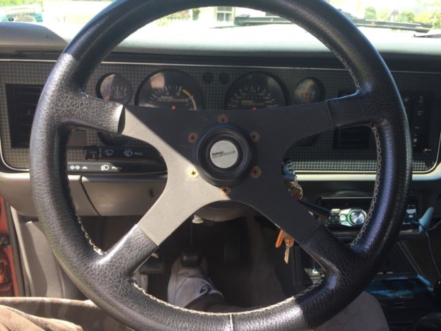 1985 Red Ford Mustang