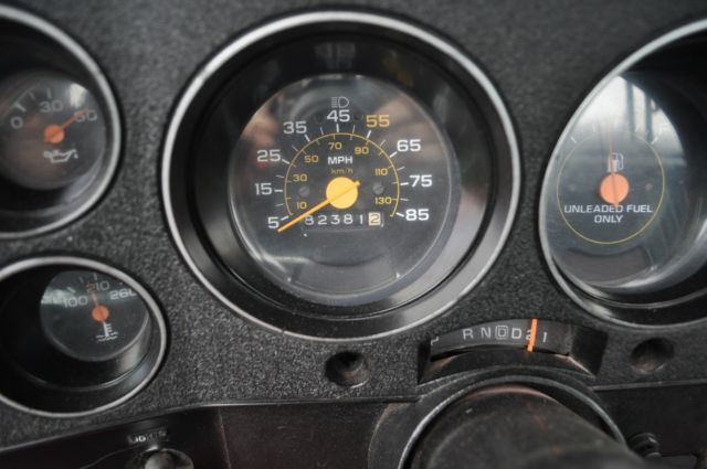 1985 Red Chevrolet C-10 truck