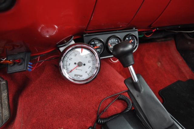 1985 Red Chevrolet C-10 truck