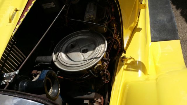 1985 Yellow Ford Model A Convertible