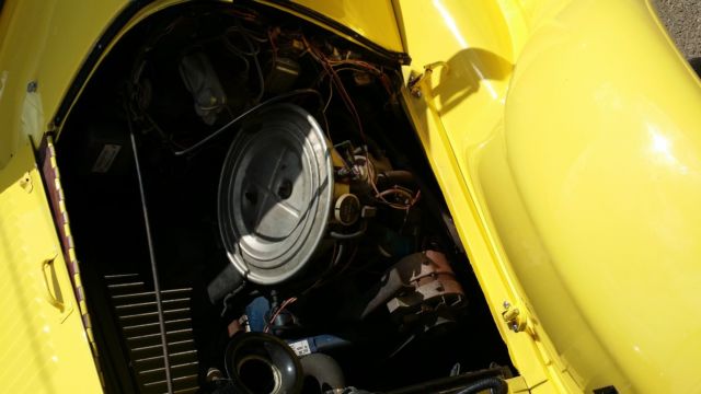 1985 Yellow Ford Model A Convertible