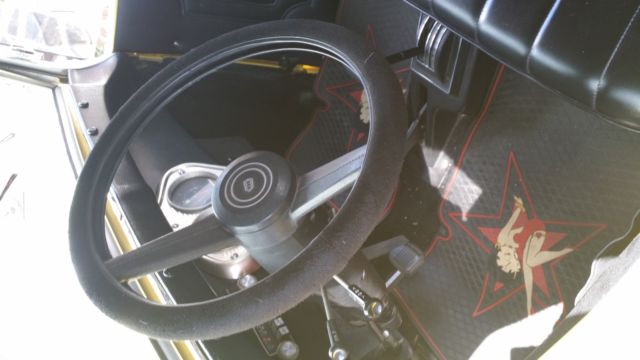 1985 Yellow Ford Model A Convertible