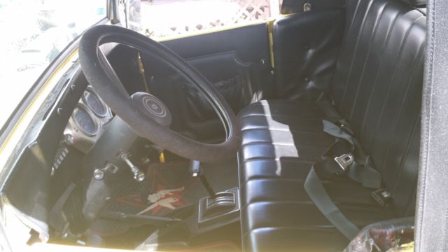 1985 Yellow Ford Model A Convertible