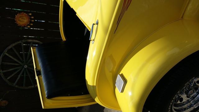 1985 Yellow Ford Model A Convertible