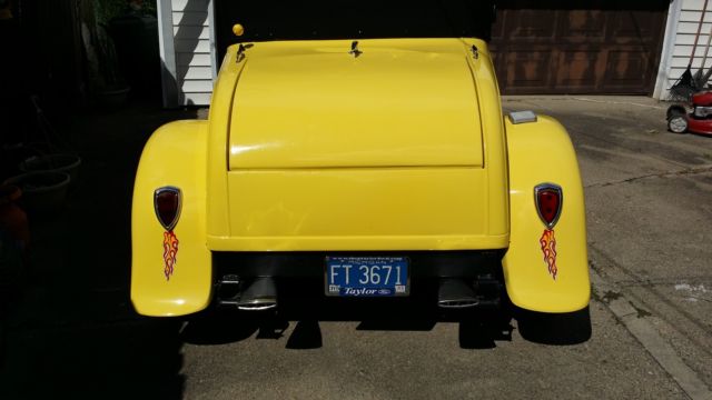 1985 Yellow Ford Model A Convertible