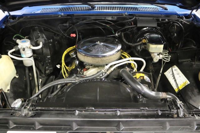 1985 Blue Chevrolet K10