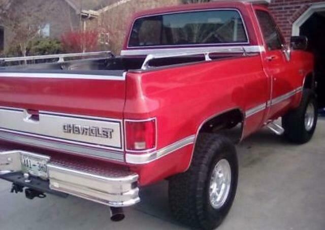 1985 Red Chevrolet Silverado 1500