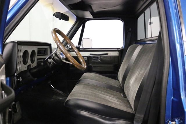 1985 Blue Chevrolet K10