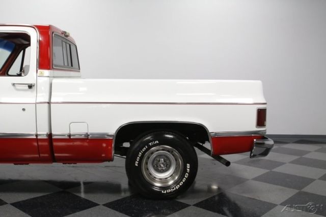 1985 Red Chevrolet C10