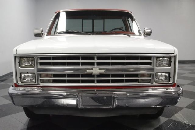 1985 Red Chevrolet C10