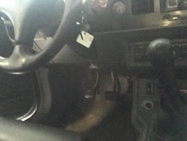 1985 Silver Ford Mustang