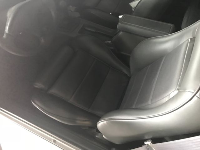 1985 Silver Ford Mustang