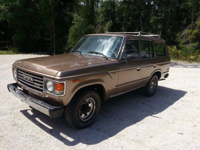 1985 Brown Toyota Land Cruiser SUV