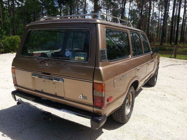 1985 Brown Toyota Land Cruiser SUV