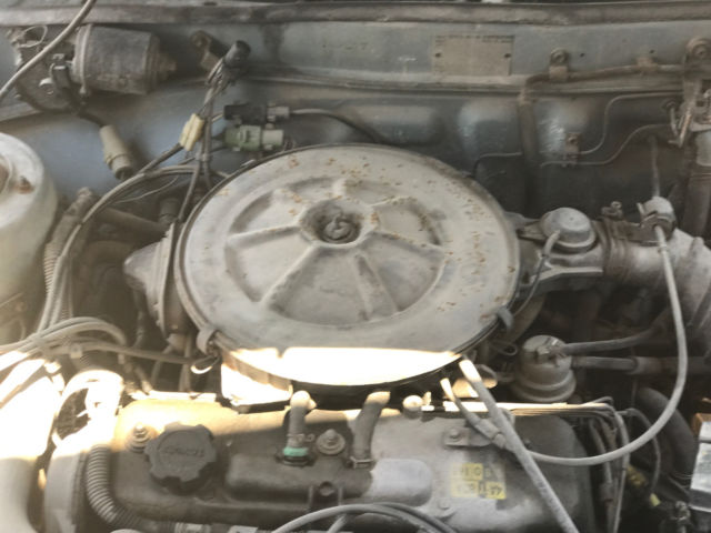 1985 Blue Toyota Corolla Sedan