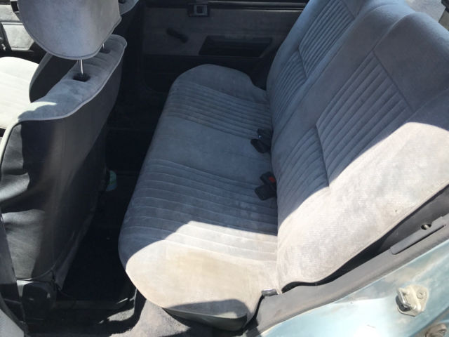 1985 Blue Toyota Corolla Sedan