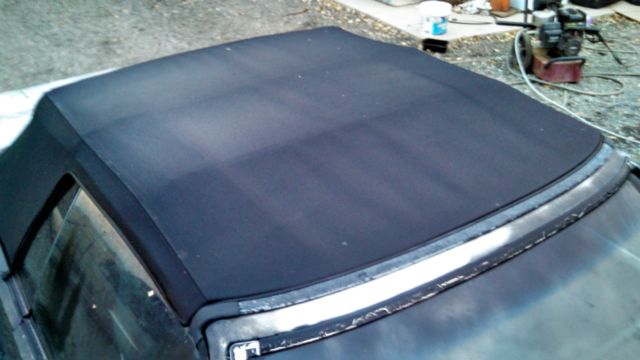 1985 Black Toyota Celica Convertible