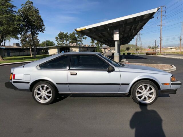 1985 Blue Toyota Celica