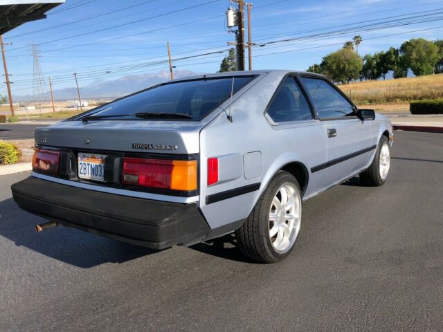 1985 Blue Toyota Celica
