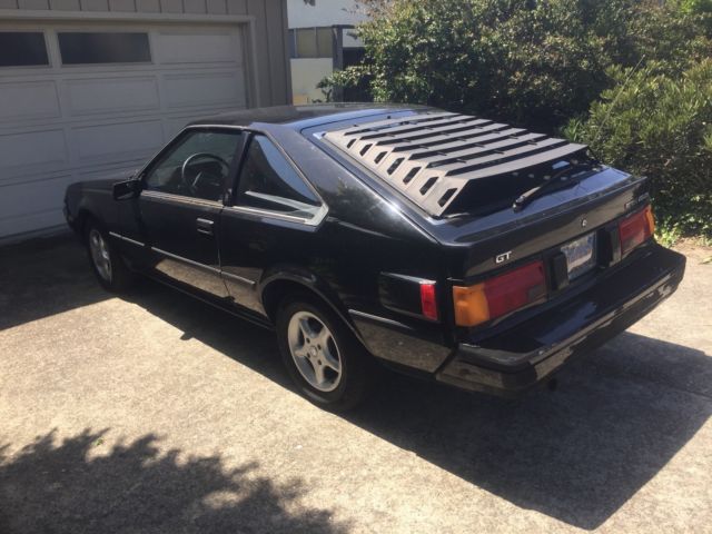1985 Black Toyota Celica Fastback
