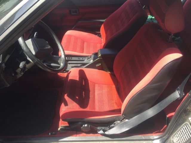 1985 Black Toyota Celica Fastback