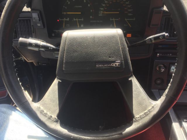 1985 Black Toyota Celica Fastback