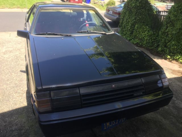 1985 Black Toyota Celica Fastback
