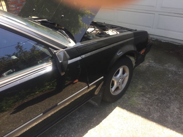 1985 Black Toyota Celica Fastback