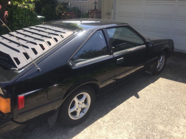 1985 Black Toyota Celica Fastback