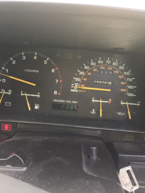 1985 Black Toyota Celica Convertible