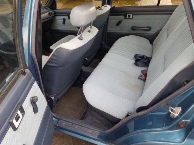 1985 Blue Toyota Corolla