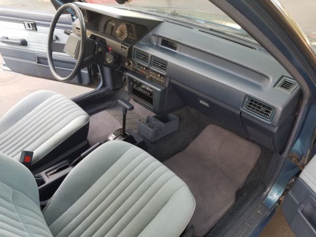 1985 Blue Toyota Corolla