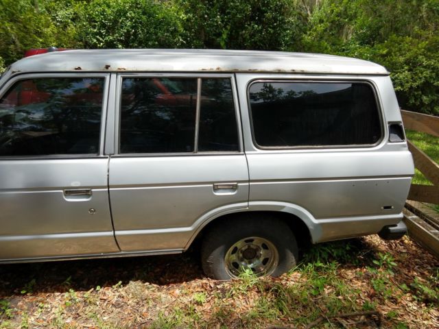 1985 Silver Toyota Land Cruiser SUV