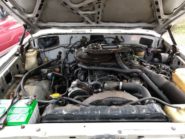 1985 Silver Toyota Land Cruiser SUV