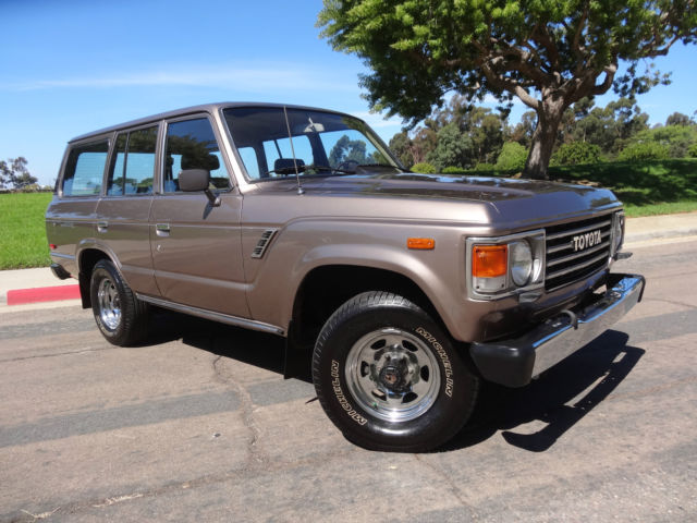 1985 Metallic Copper Toyota Land Cruiser SUV