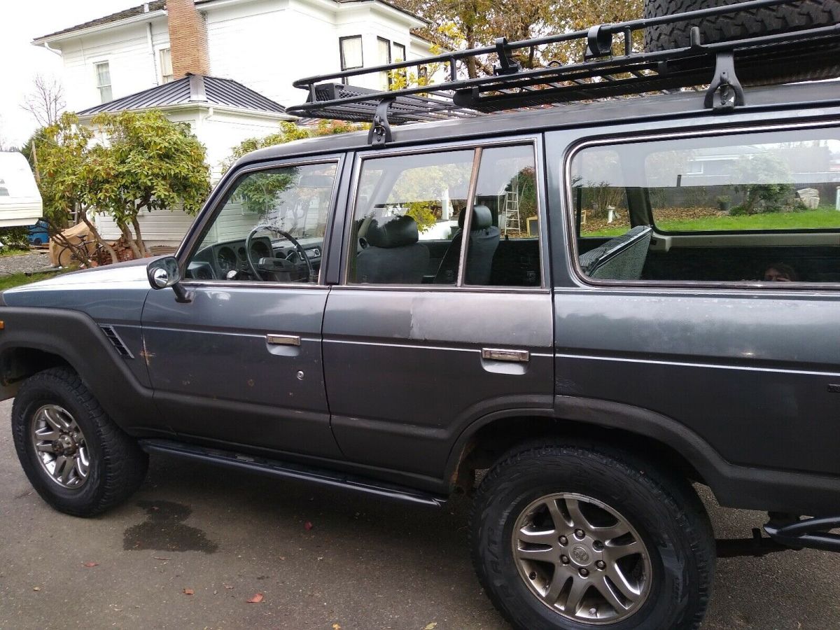 1985 Grey Toyota Land Cruiser SUV