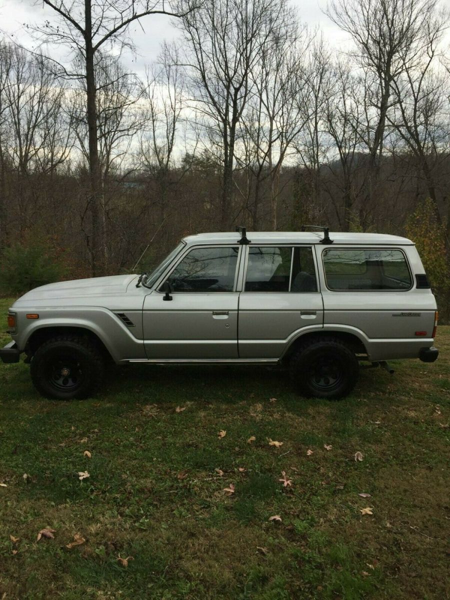 1985 Silver Toyota Land Cruiser SUV