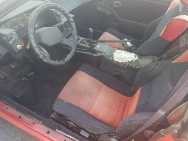 1985 Red Toyota MR2 Coupe