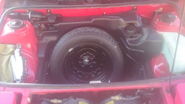 1985 Red Toyota MR2 Coupe