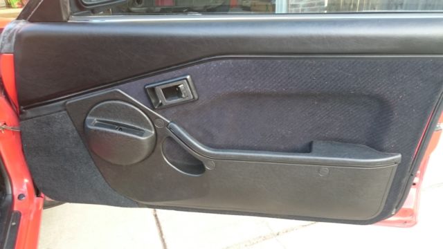 1985 Red Toyota MR2 Coupe