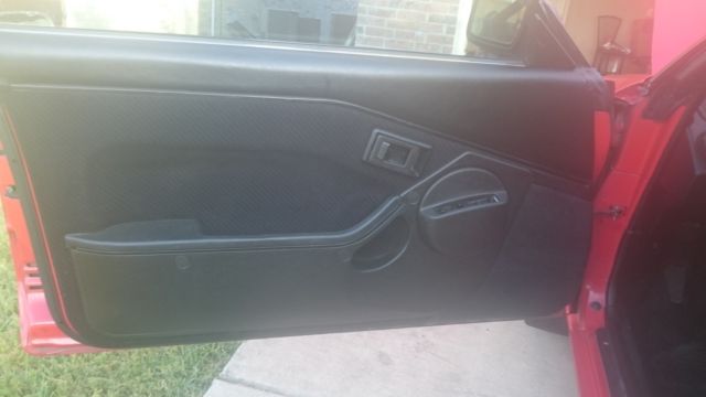 1985 Red Toyota MR2 Coupe