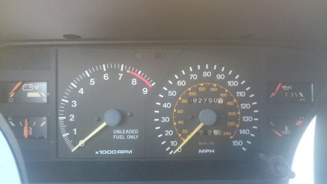 1985 Red Toyota MR2 Coupe