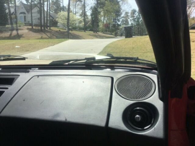 1985 Red Toyota MR2 Coupe