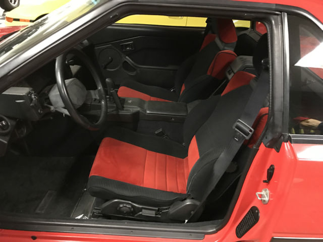 1985 Red Toyota MR2 Coupe
