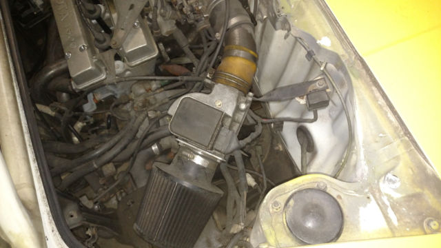 1985 Yellow Toyota MR2 Coupe