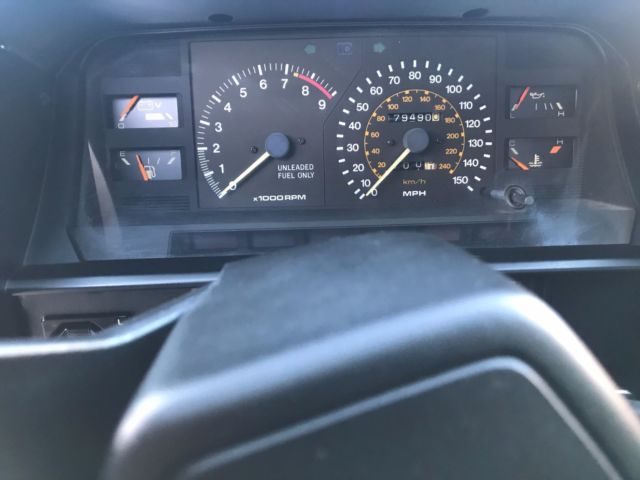 1985 White Toyota MR2 Coupe