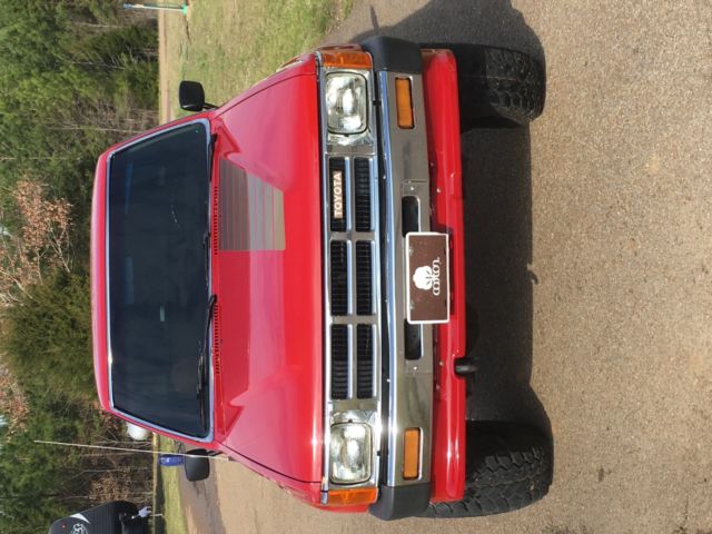 1985 Red Toyota Toyota Pickup
