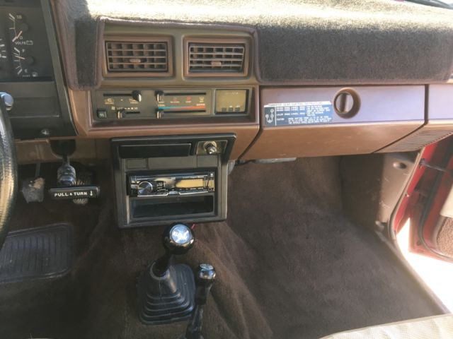 1985 Red Toyota Toyota Pickup