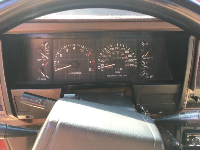 1985 Red Toyota Toyota Pickup