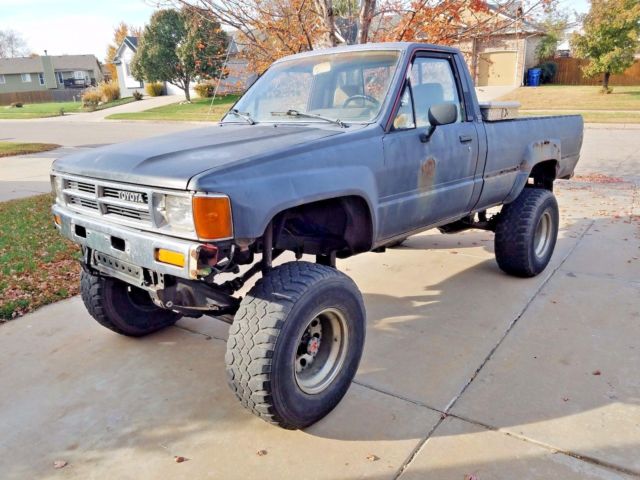 1985 Black Toyota Tacoma Standard Cab Pickup